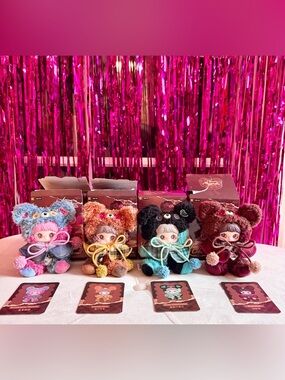 MayMei Tiny Bear Cookie Series Plush Blind Box Set